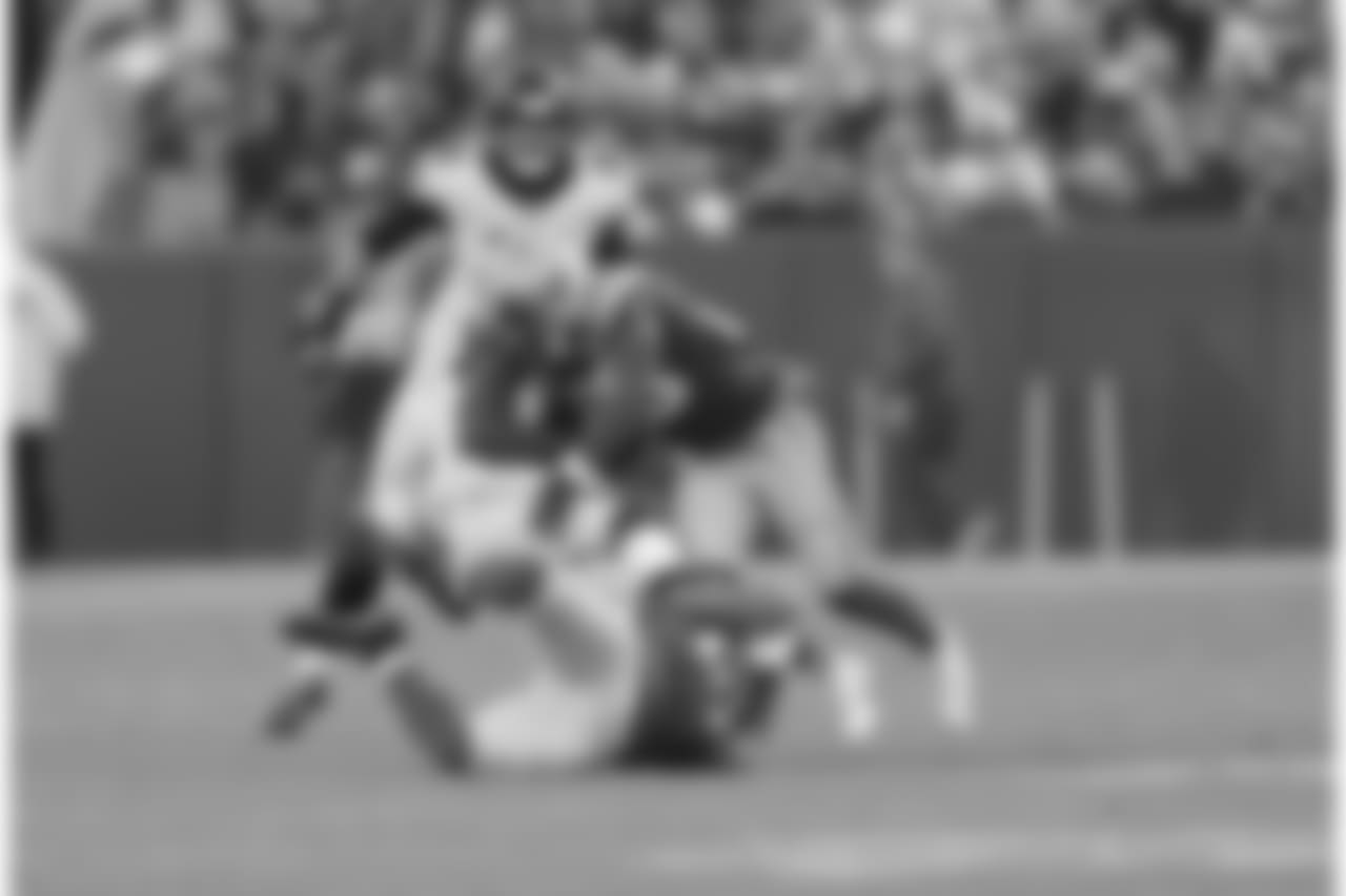 Green Bay Packers against the Atlanta Falcons during Sunday's game at Lambeau Field.