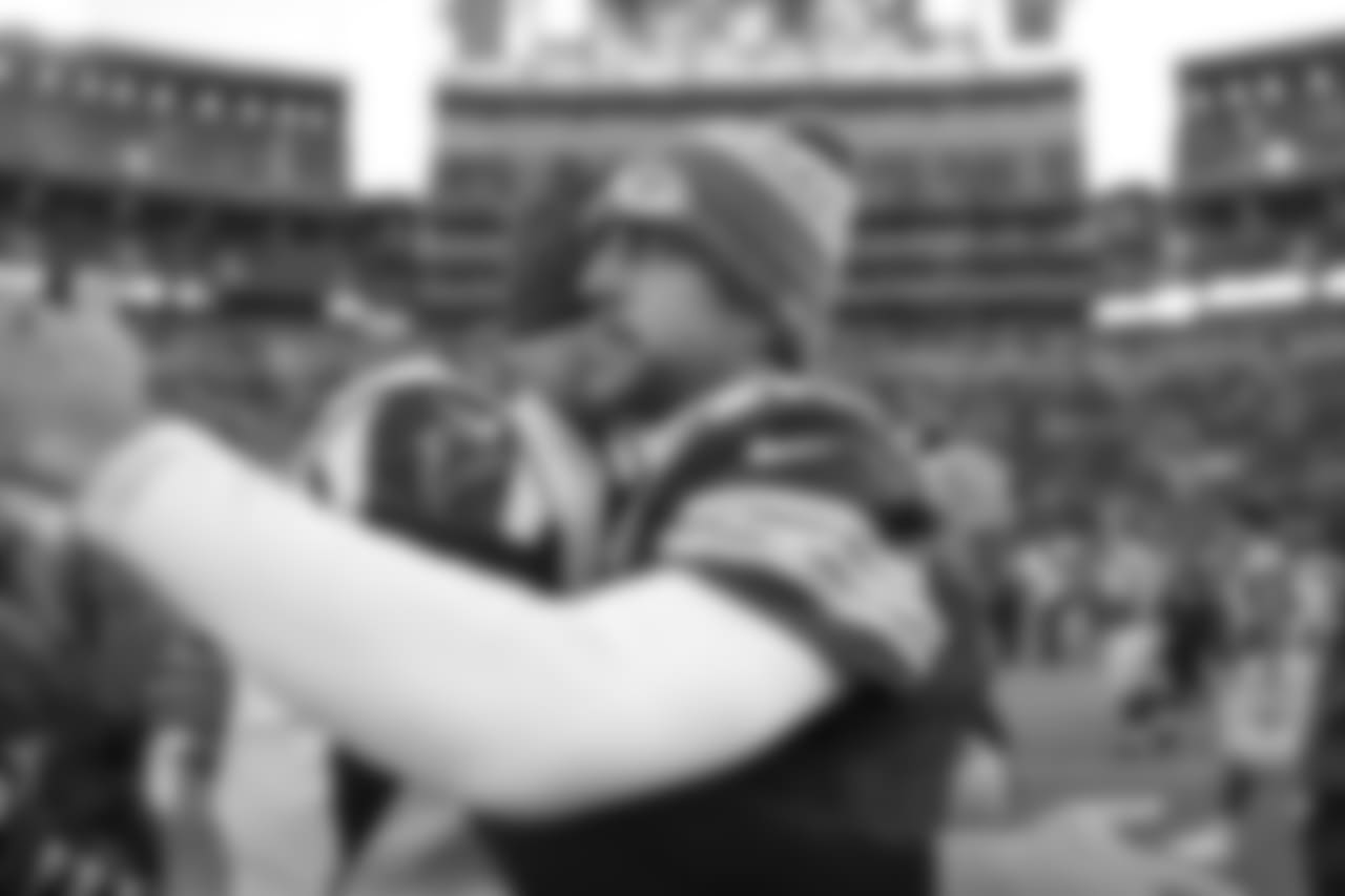 Green Bay Packers against the Atlanta Falcons during Sunday's game at Lambeau Field.
