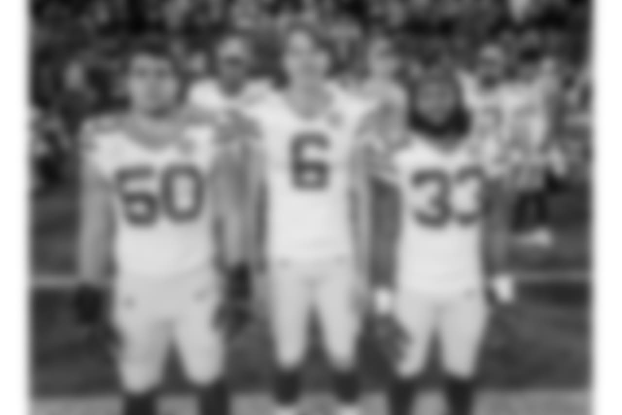 Week 12 at Minnesota Vikings
LB Blake Martinez, P JK Scott, RB Aaron Jones