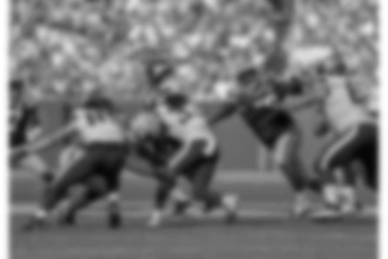Green Bay Packers against the Minnesota Vikings during Sunday's game at Lambeau Field.