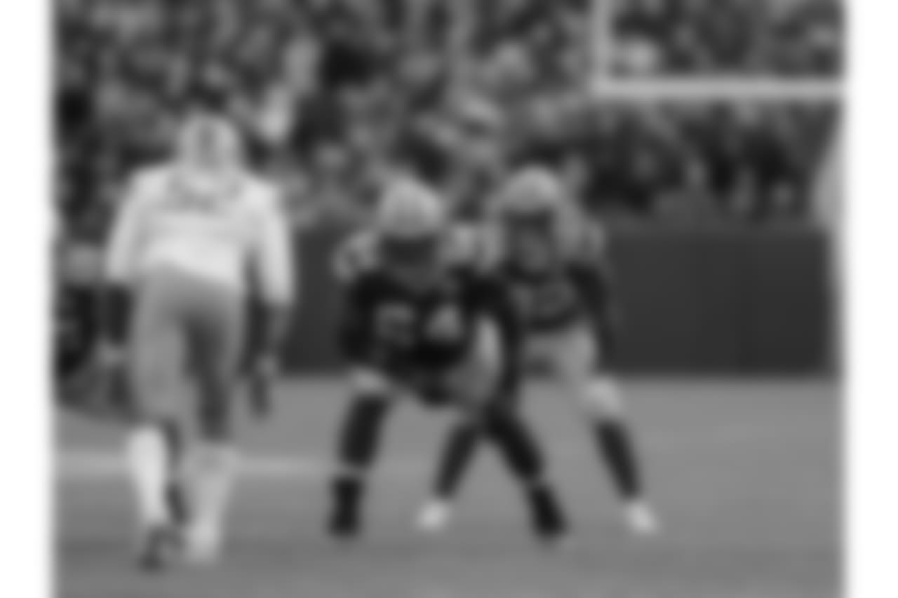 Green Bay Packers against the Detroit Lions during Sunday's game at Lambeau Field.