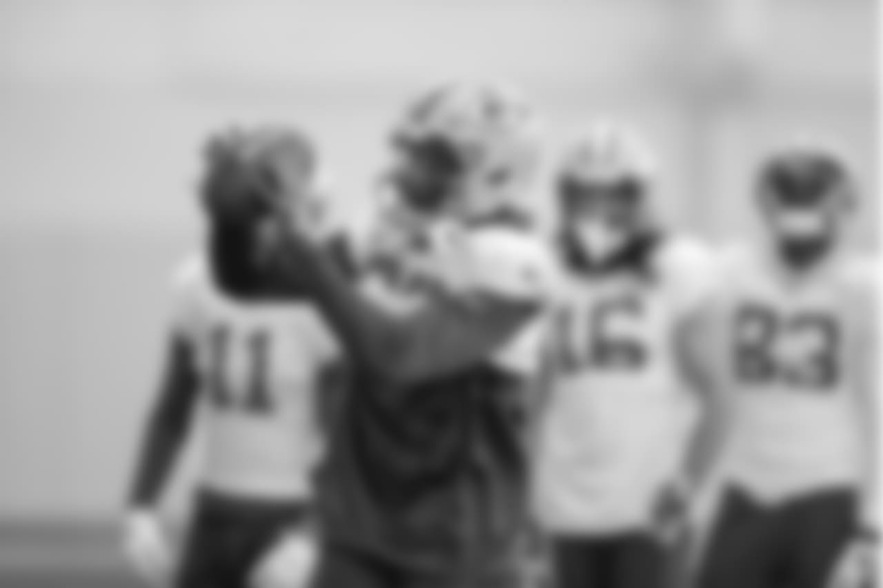 Green Bay Packers during practice inside the Don Hutson Center on Thursday, November 22, 2018.