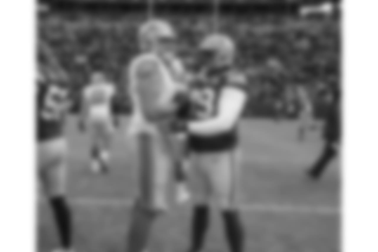 Green Bay Packers against the Detroit Lions during Sunday's game at Lambeau Field.