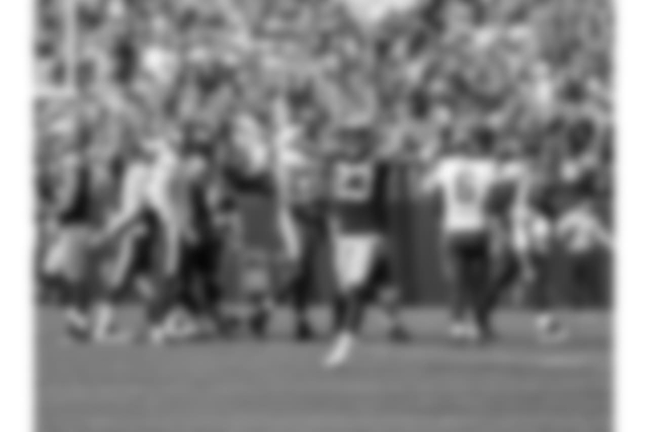 Green Bay Packers against the Minnesota Vikings during Sunday's game at Lambeau Field.