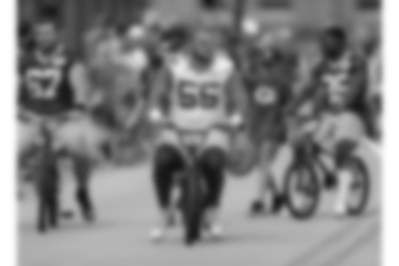 Green Bay Packers during training camp at Ray Nitschke Field on Friday, July 27, 2018.