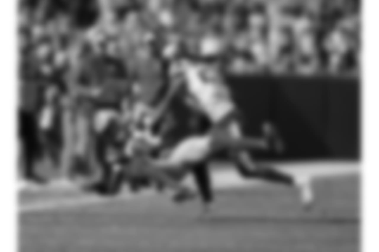 Green Bay Packers against the Minnesota Vikings during Sunday's game at Lambeau Field.