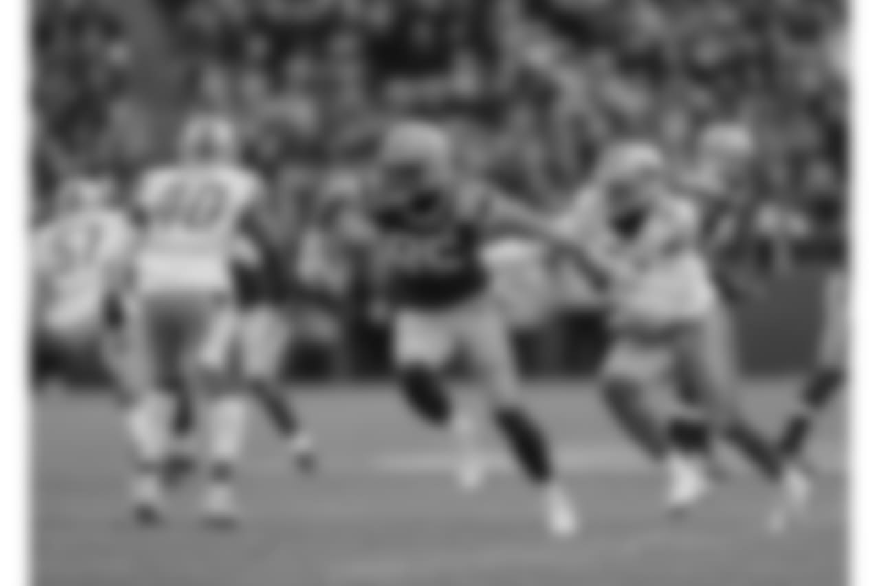 Green Bay Packers against the Detroit Lions during Sunday's game at Lambeau Field.