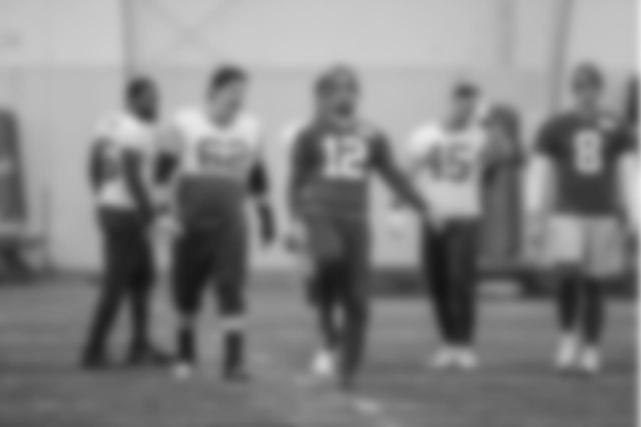 Green Bay Packers during practice on Thursday, December 27, 2018.