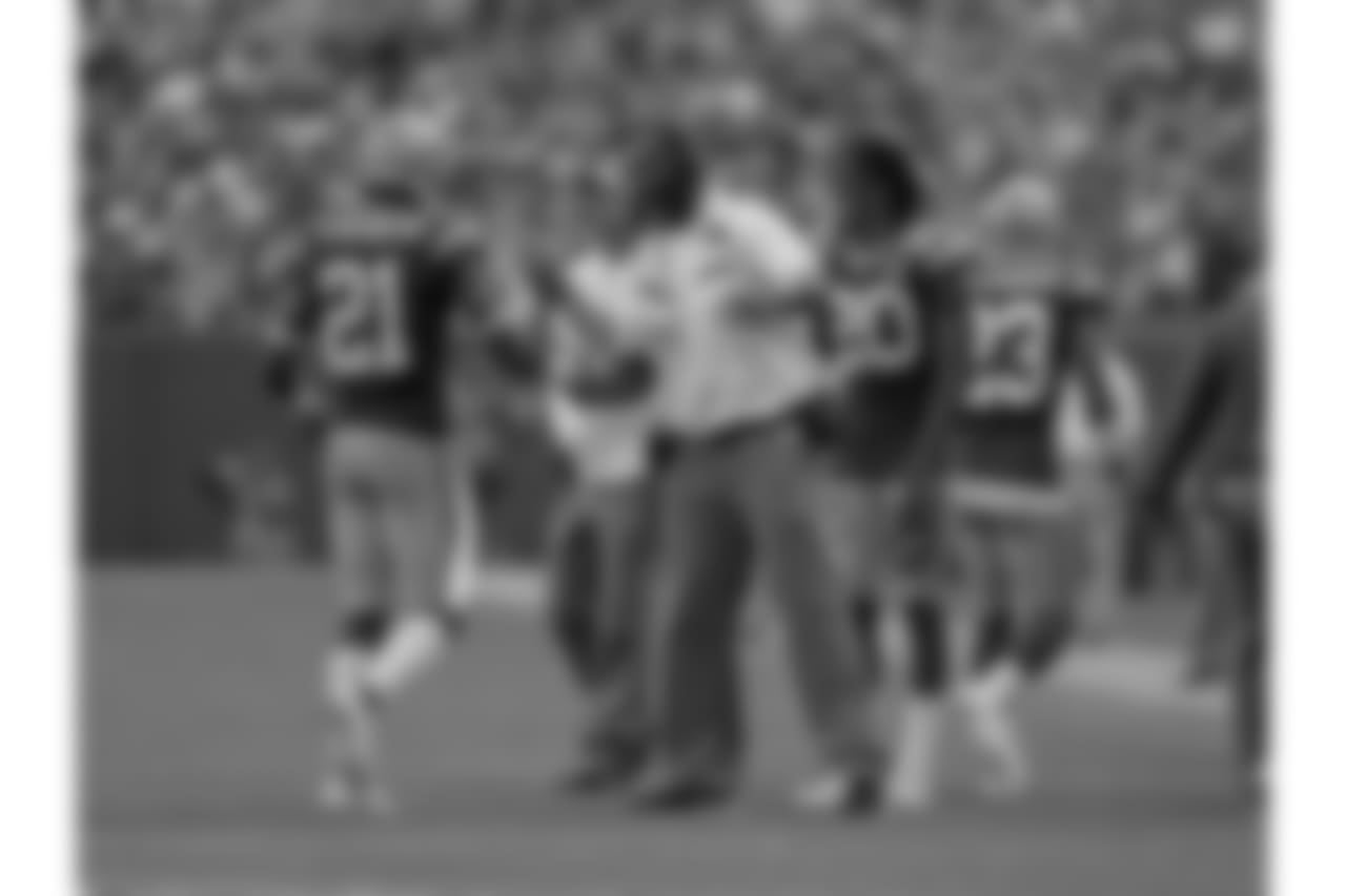 Green Bay Packers against the Minnesota Vikings during Sunday's game at Lambeau Field.