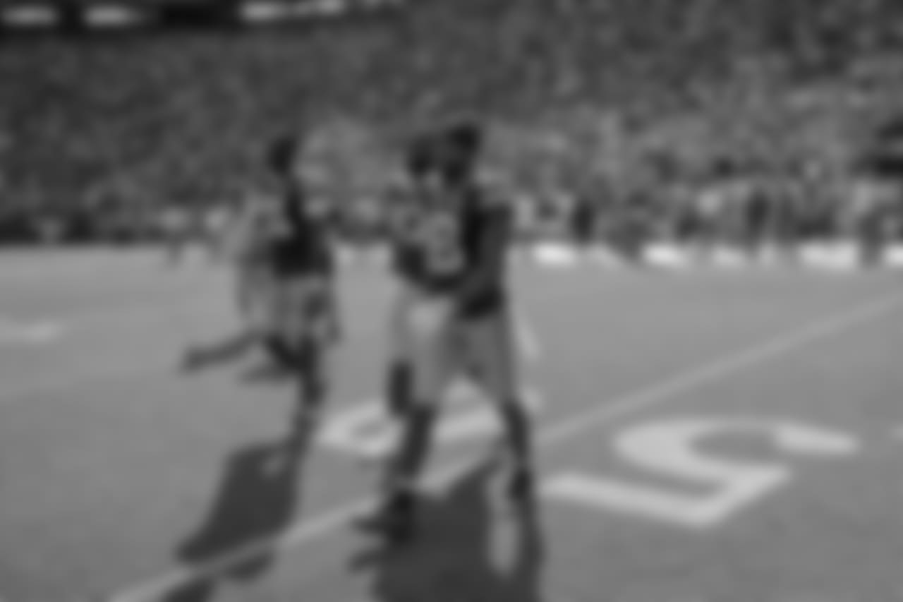 Green Bay Packers against the Minnesota Vikings during Sunday's game at Lambeau Field.