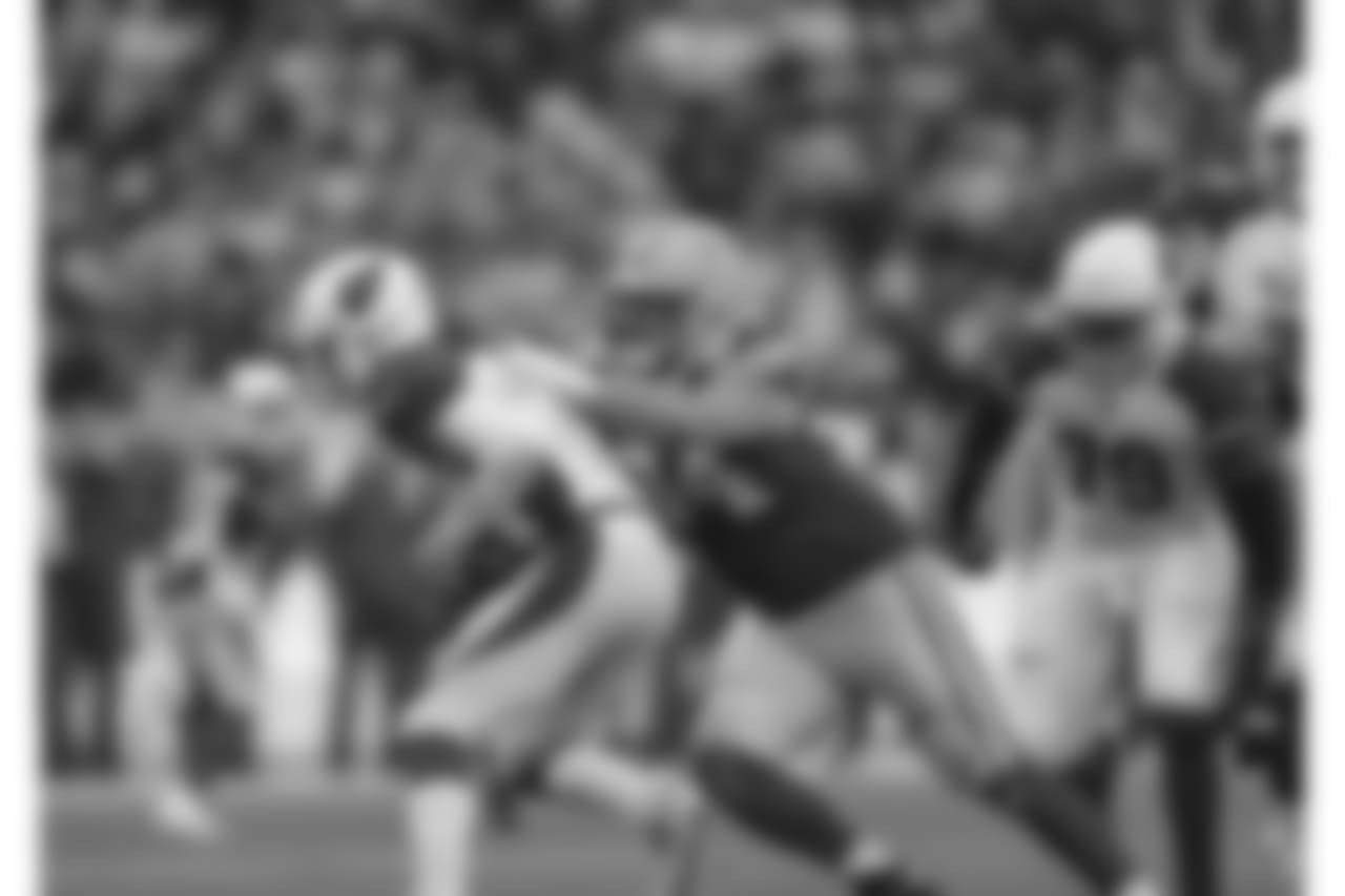 Green Bay Packers against the Arizona Cardinals during Sunday's game at Lambeau Field.