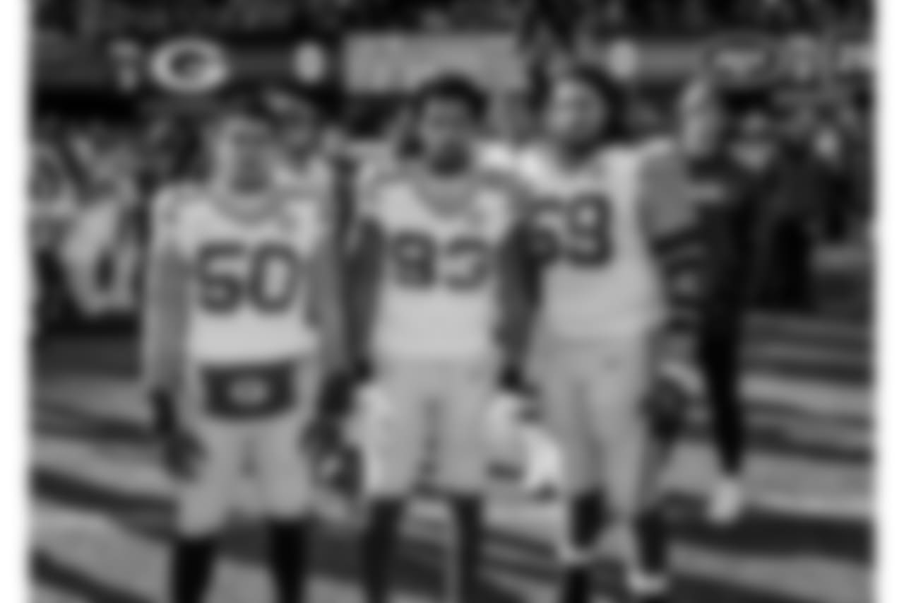 Week 16 at New York Jets
LB Blake Martinez, LB Reggie Gilbert, T David Bakhtiari