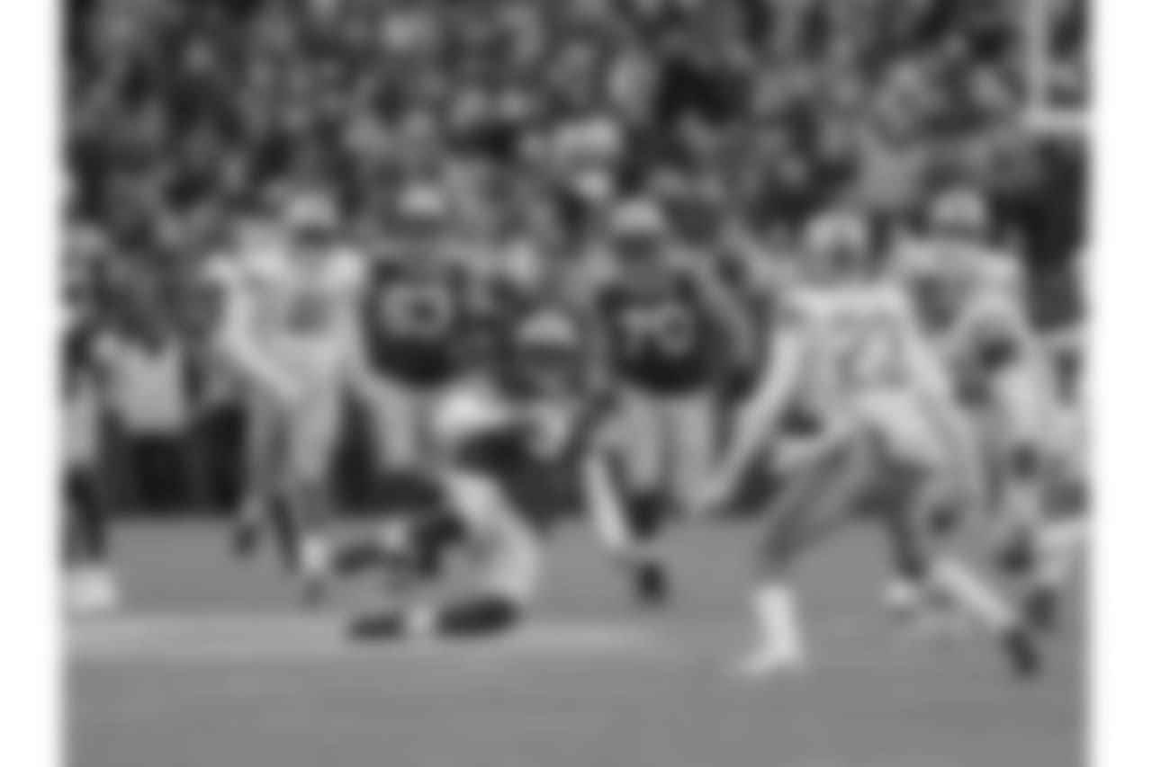 Green Bay Packers against the Detroit Lions during Sunday's game at Lambeau Field.