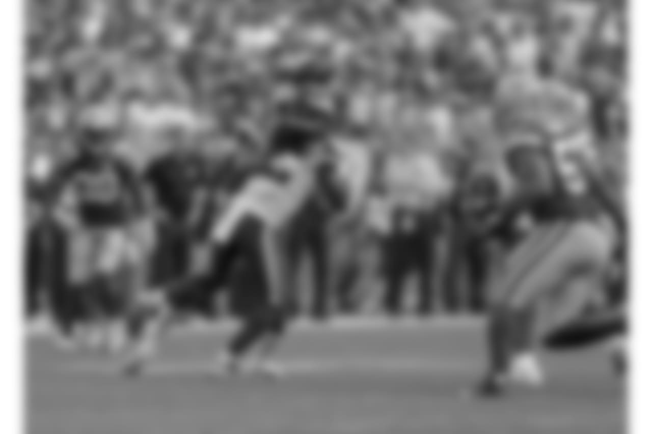 Green Bay Packers against the Minnesota Vikings during Sunday's game at Lambeau Field.