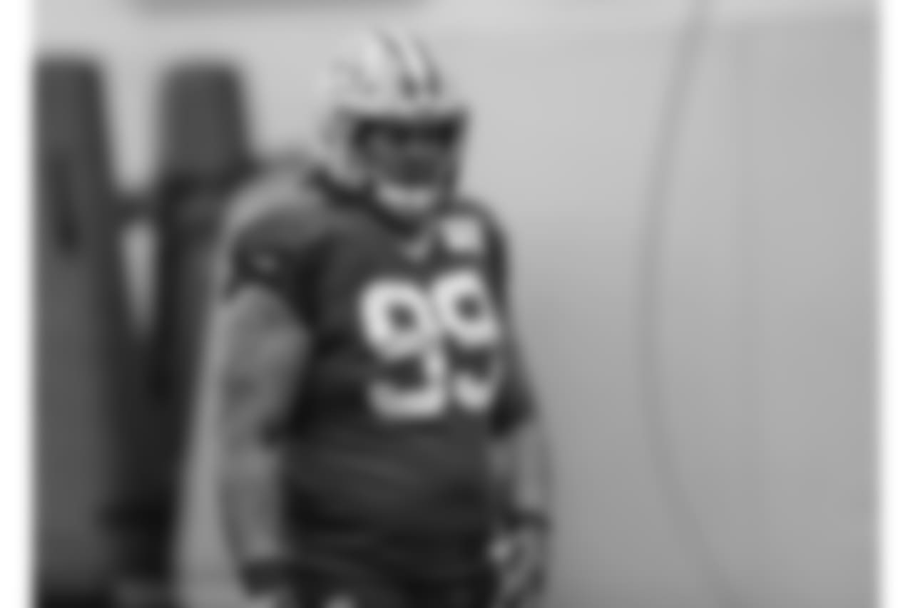 Green Bay Packers during practice inside the Don Hutson Center on Thursday, December 6, 2018.