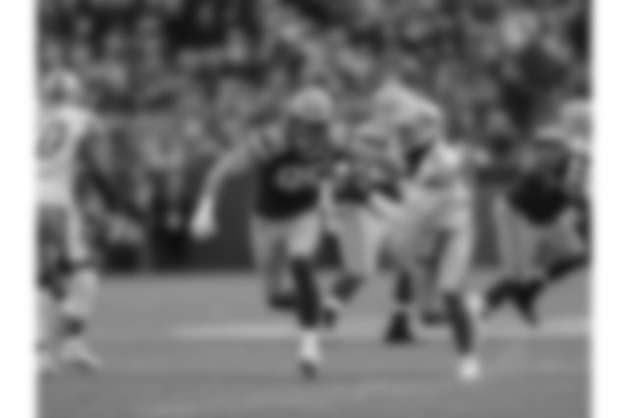 Green Bay Packers against the Detroit Lions during Sunday's game at Lambeau Field.