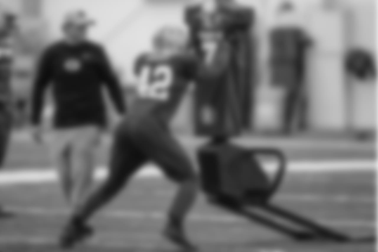 Green Bay Packers during practice inside the Don Hutson Center on Thursday, December 6, 2018.
