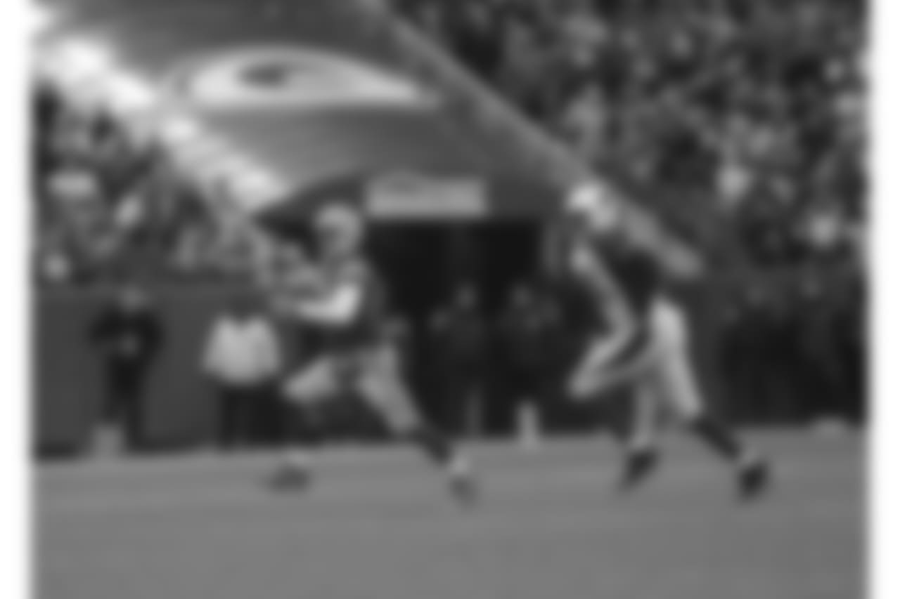 Green Bay Packers against the Arizona Cardinals during Sunday's game at Lambeau Field.
