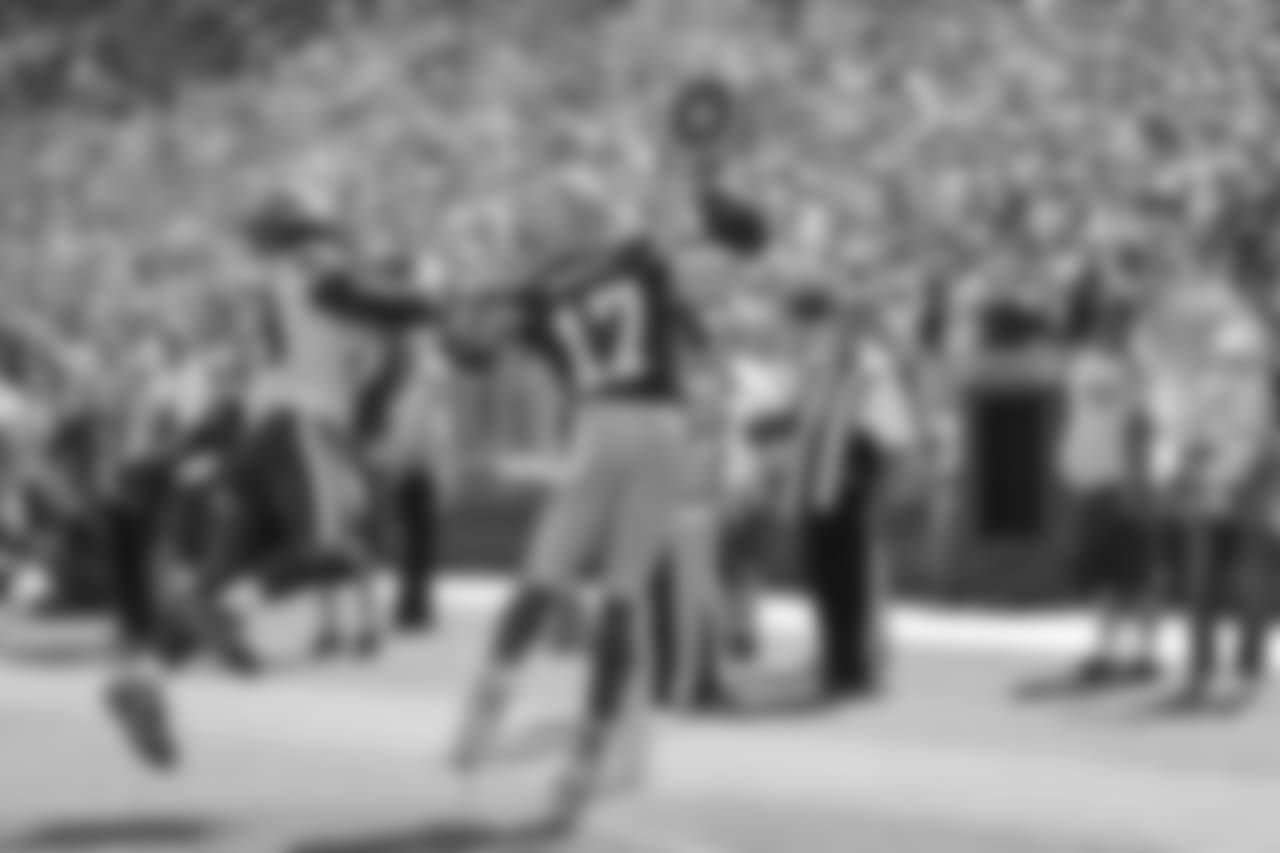 Green Bay Packers against the Minnesota Vikings during Sunday's game at Lambeau Field.