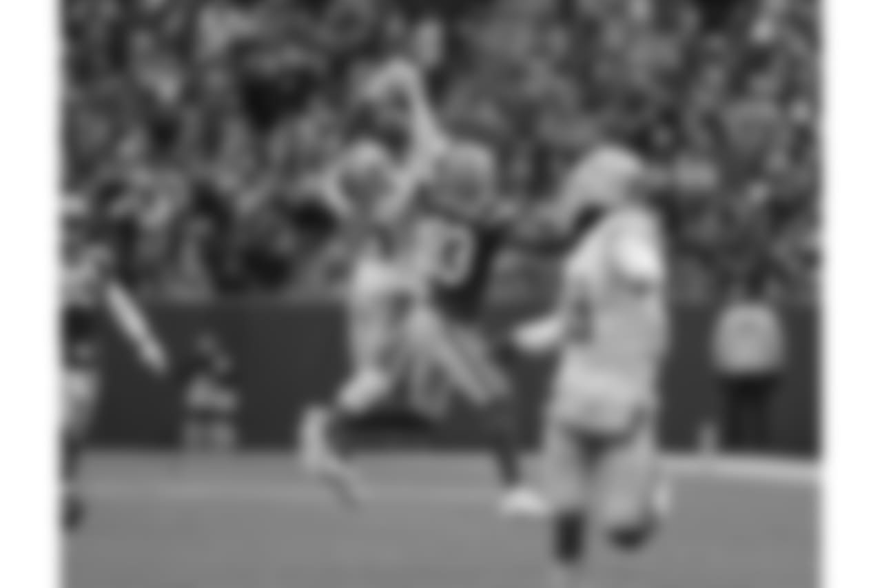 Green Bay Packers against the Detroit Lions during Sunday's game at Lambeau Field.
