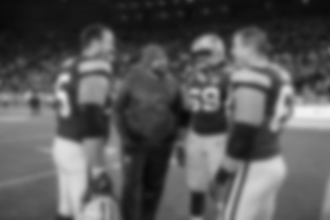 Green Bay Packers against the Miami Dolphins during Sunday's game at Lambeau Field.
