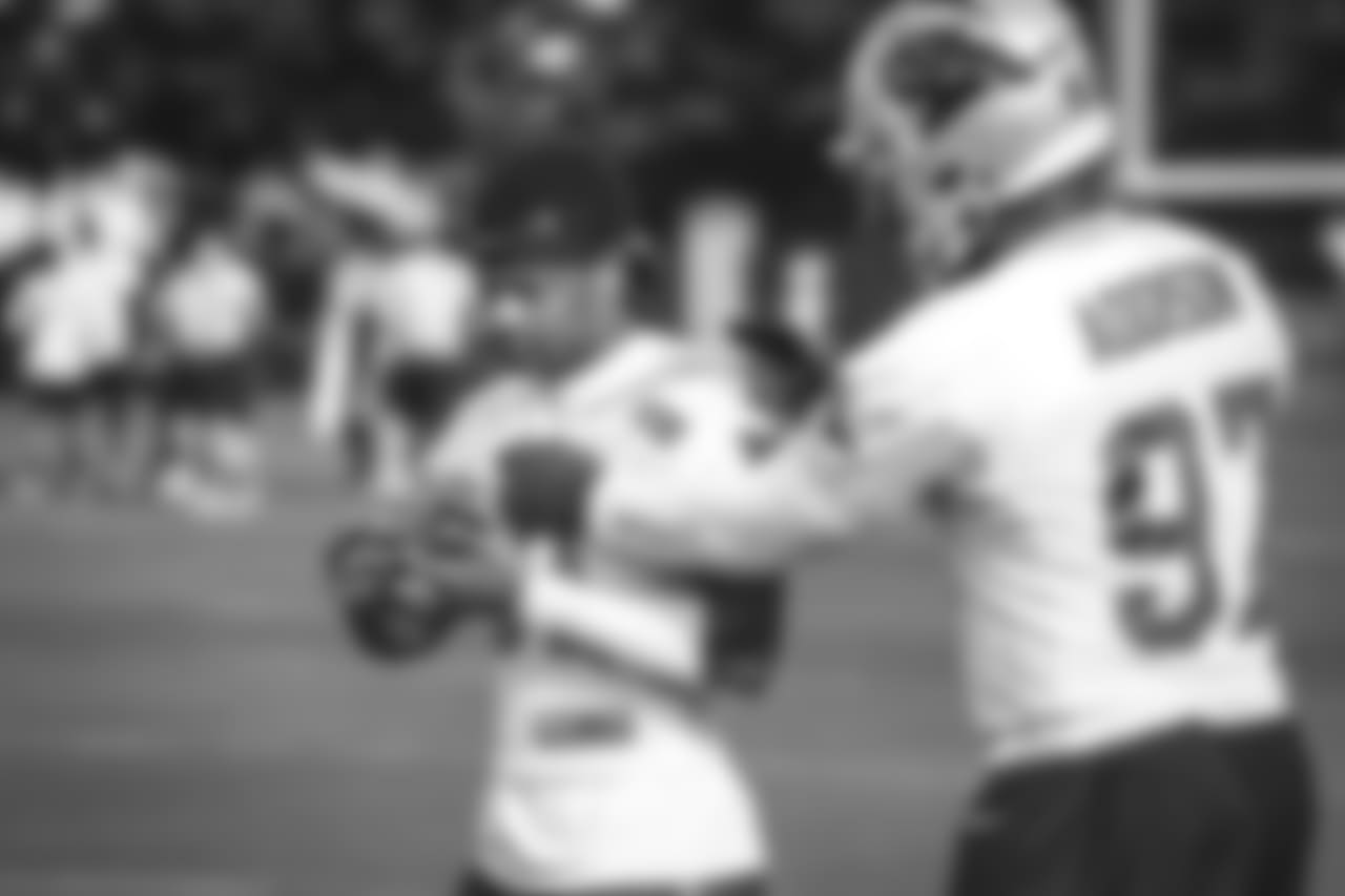 Day three of Panthers' mandatory Minicamp on Wednesday, June 13, 2018 at Bank of America Stadium in Charlotte, NC.