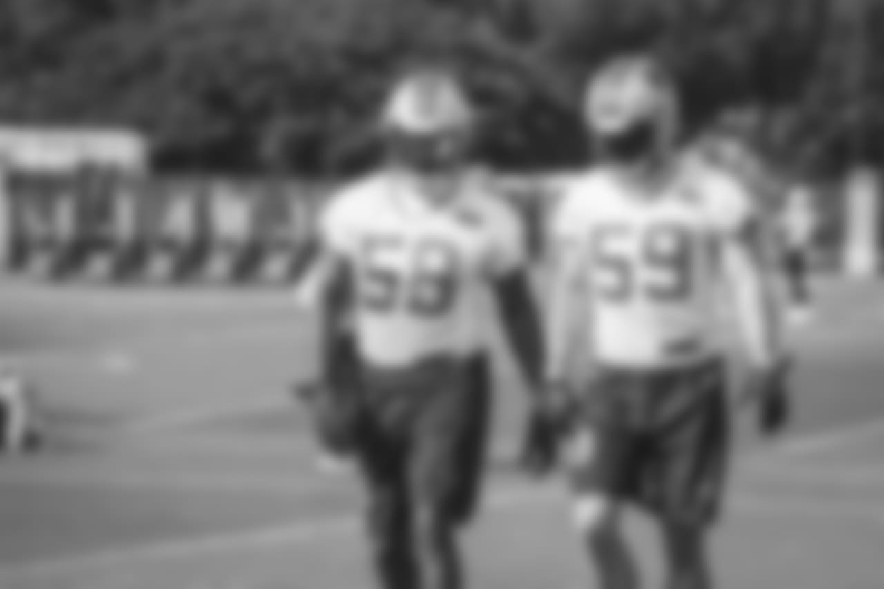 Day three of Panthers' mandatory Minicamp on Wednesday, June 13, 2018 at Bank of America Stadium in Charlotte, NC.