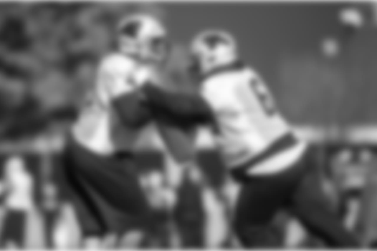 The Carolina Panthers practice during week twhirteen for their upcoming game against the Tampa Bay Buccaneers on Thursday, November 29, 2018 in Charlotte, NC.