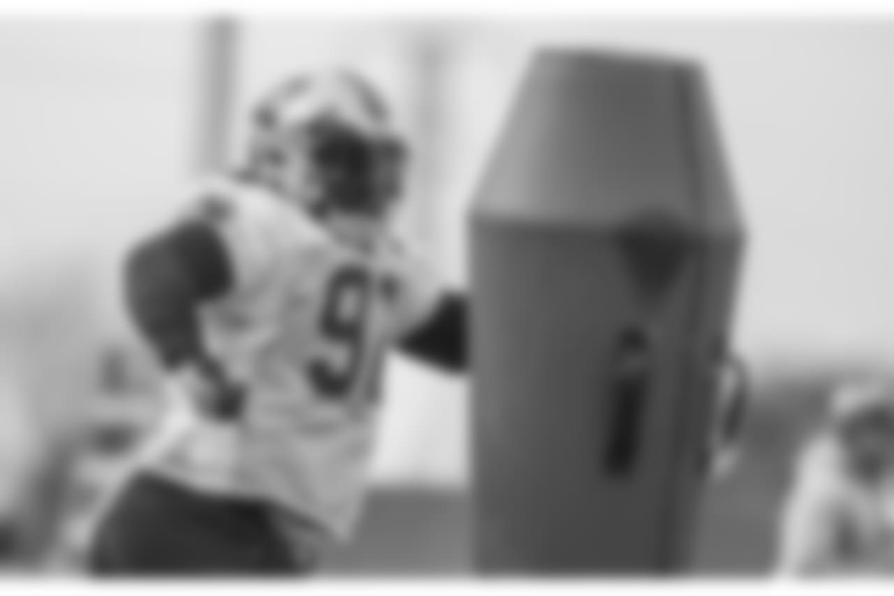 The Panthers practice on Thursday, December 13, 2018.