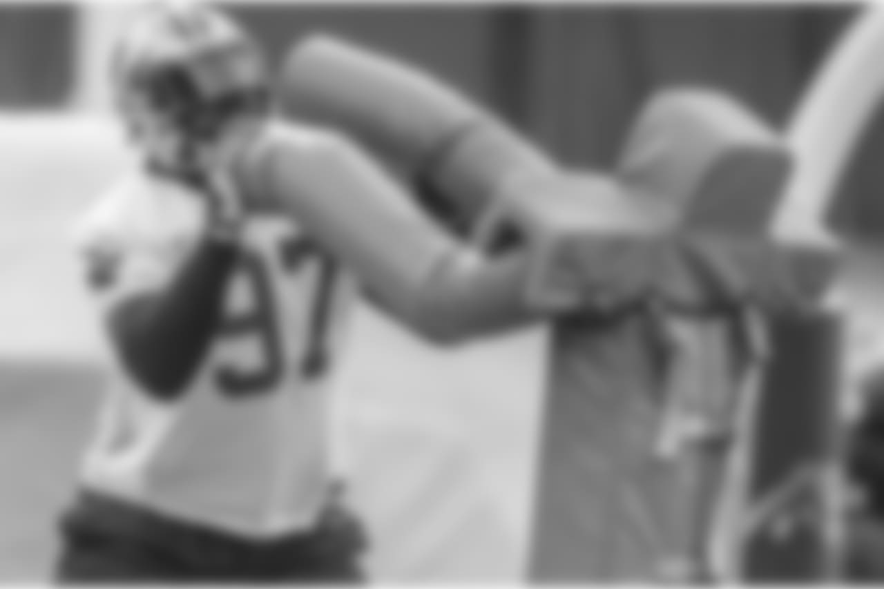 The Panthers practice on Thursday, December 13, 2018.