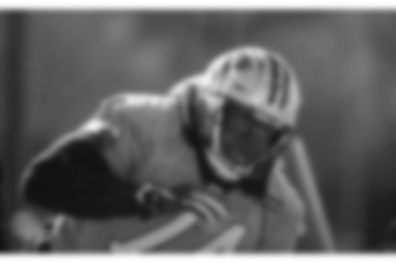 The Carolina Panthers practice during week twelve for their upcoming game against the Seattle Seahawks on Thursday, November, 22, 2018 in Charlotte, NC.
