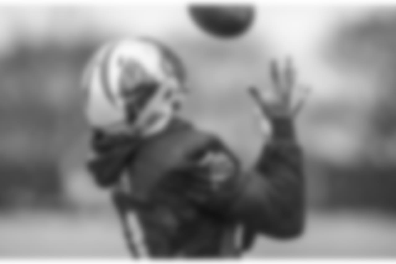 The Panthers practice ahead of their Week 16 game against the Falcons on Thursday, December 20, 2018.