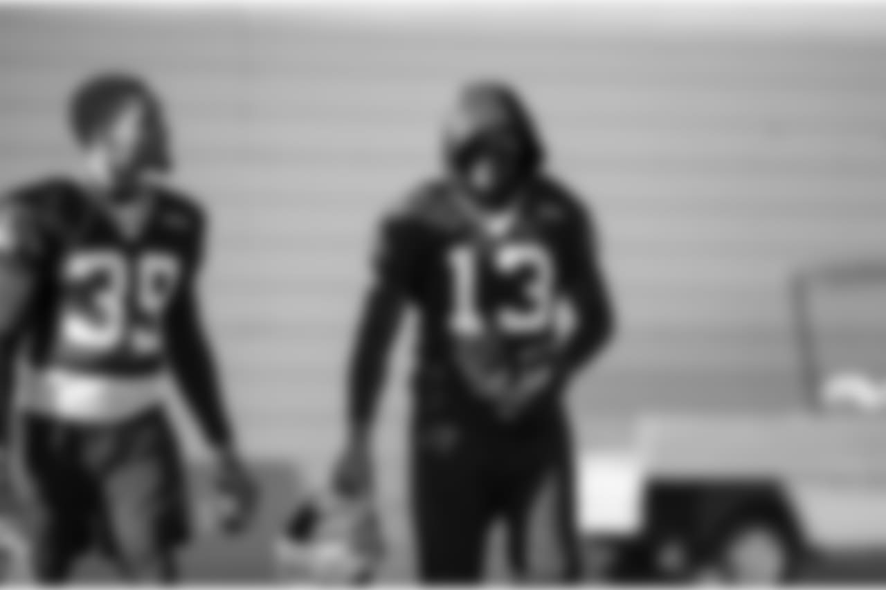 The Carolina Panthers practice during week twelve for their upcoming game against the Seattle Seahawks on Thursday, November, 22, 2018 in Charlotte, NC.
