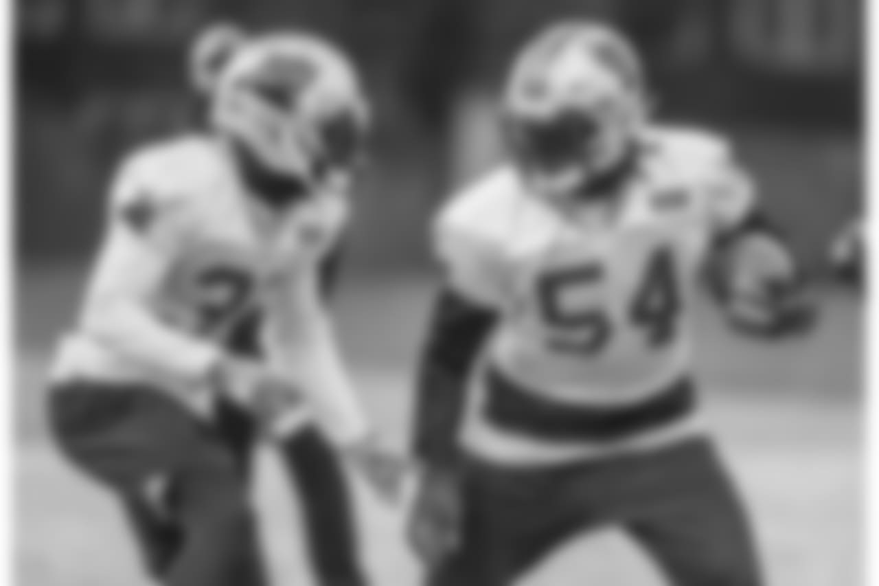 The Panthers practice on Thursday, December 13, 2018.