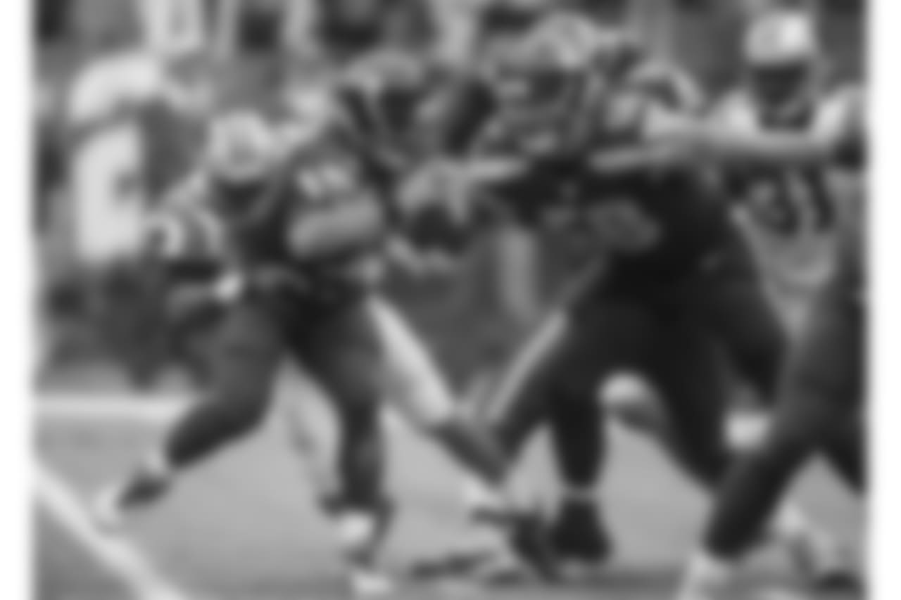 Carolina Panthers play against the Seattle Seahawks on Sunday, October 18, 2015.