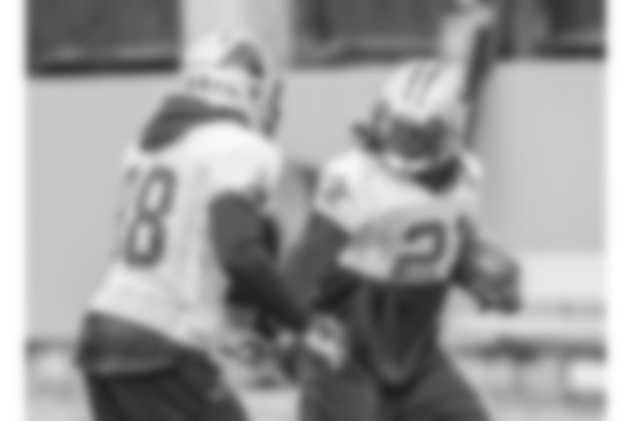 The Panthers practice on Thursday, December 13, 2018.