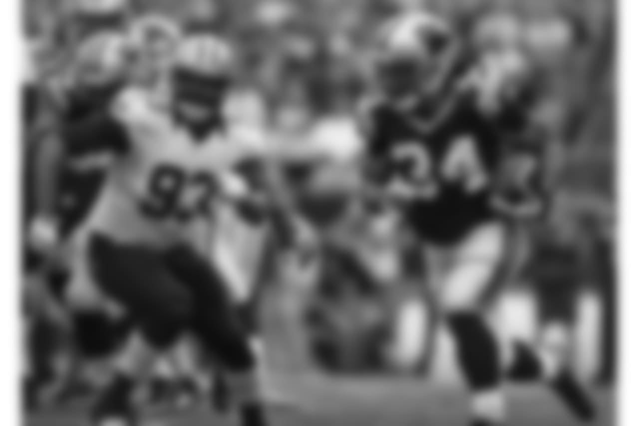 Carolina Panthers play against the New Orleans Saints on Sunday, December 22, 2013.