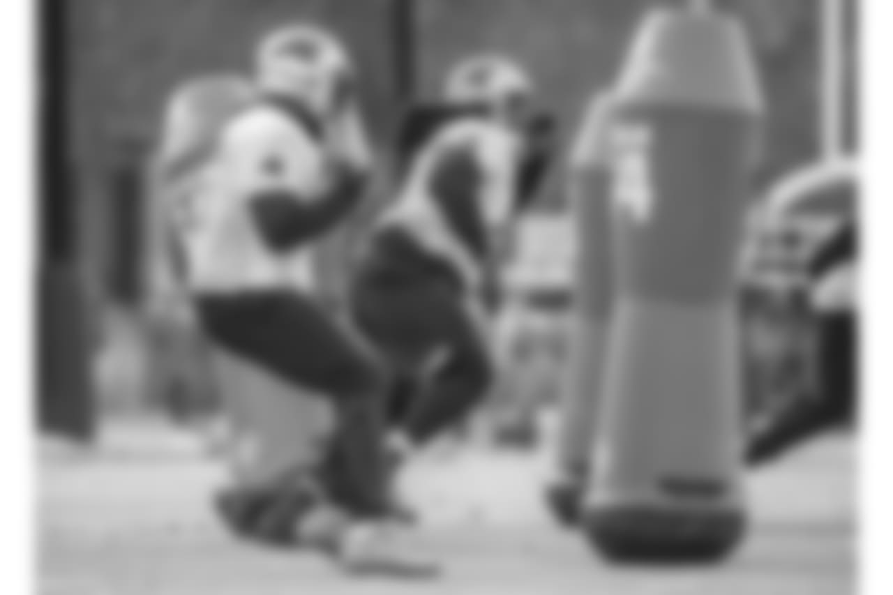 The Panthers practice on Thursday, December 13, 2018.