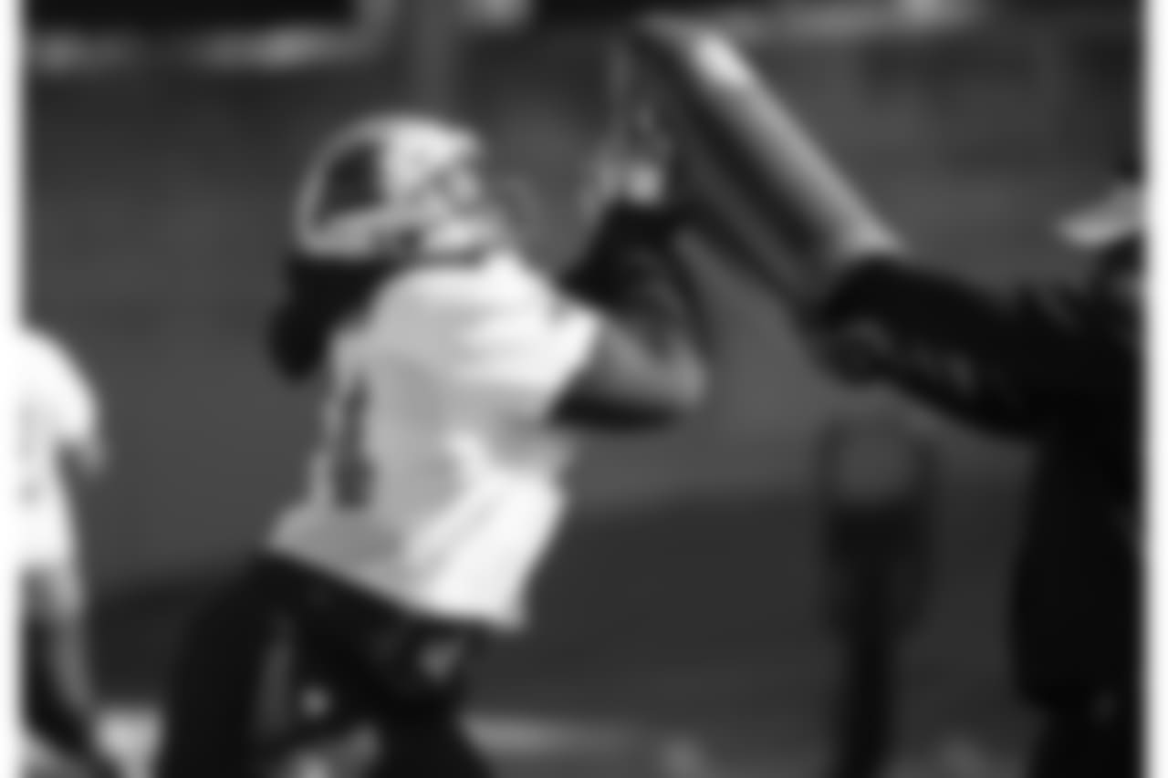 The Carolina Panthers practice during week twelve for their upcoming game against the Seattle Seahawks on Thursday, November, 22, 2018 in Charlotte, NC.