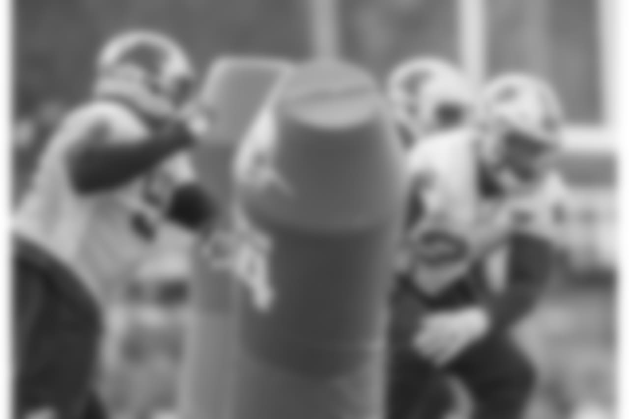 The Panthers practice on Thursday, December 13, 2018.
