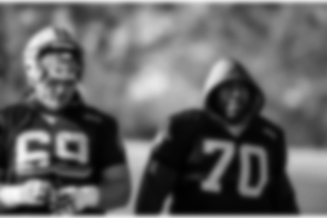 The Carolina Panthers practice during week twelve for their upcoming game against the Seattle Seahawks on Thursday, November, 22, 2018 in Charlotte, NC.