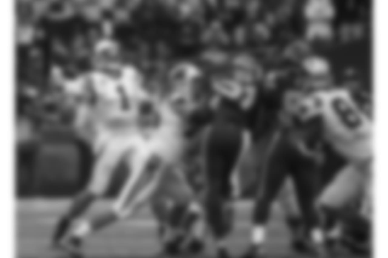 Carolina Panthers play against the Seattle Seahawks on Sunday, October 18, 2015.