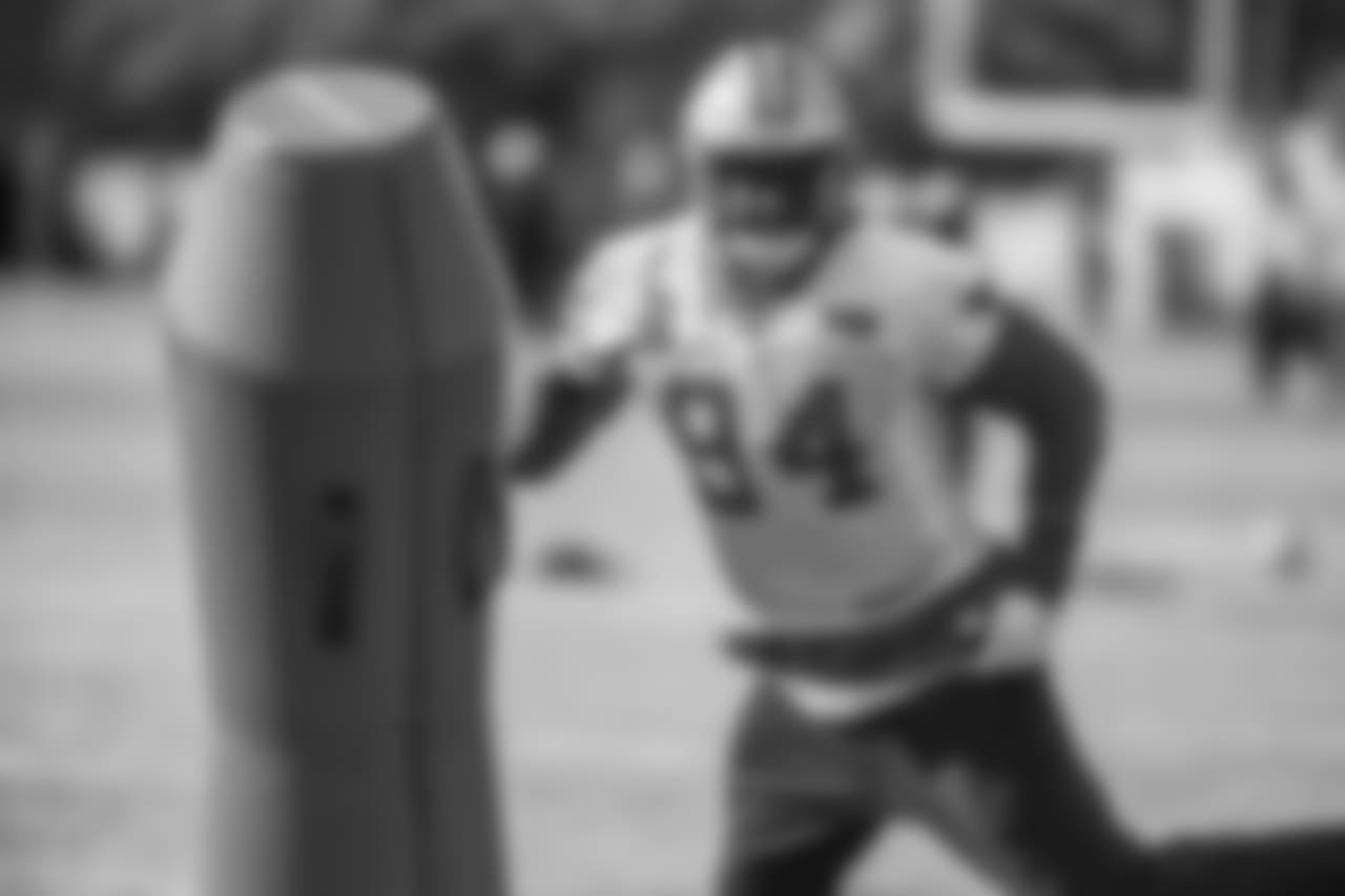 The Panthers practice for their week 14 game against the Browns on Wednesday, December 5, 2018.