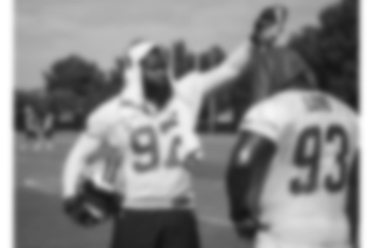 Day three of Panthers' mandatory Minicamp on Wednesday, June 13, 2018 at Bank of America Stadium in Charlotte, NC.
