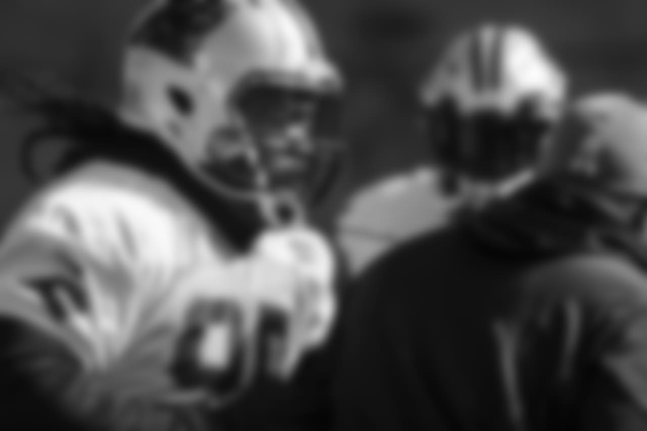 The Carolina Panthers practice for their upcoming game against the Browns on Thursday, Dec. 6, 2018.