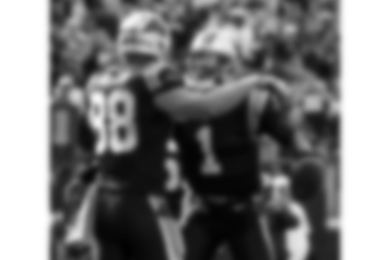 Carolina Panthers vs. Tampa Bay Bucaneers Sunday, November 4, 2018 at Bank of America Stadium in uptown Charlotte, NC. Photo by JASON E. MICZEK - WWW. MICZEKPHOTO.COM