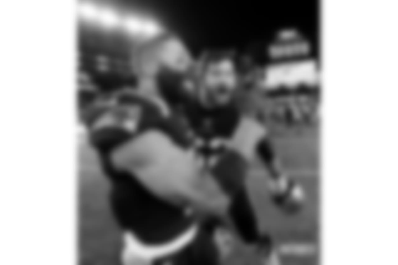 Julian Edelman and Joe Thuney