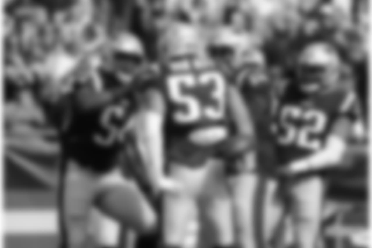 Kyle Van Noy, Dont'a Hightower, Malcom Brown and Elandon Roberts