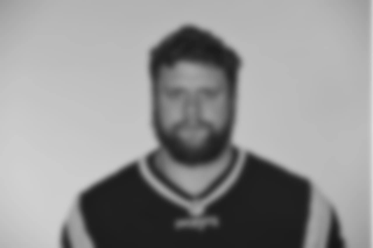 This is a 2017 photo of Ted Karras of the New England Patriots NFL football team. This image reflects the New England Patriots active roster as of Monday, June 5, 2017 when this image was taken. (AP Photo)