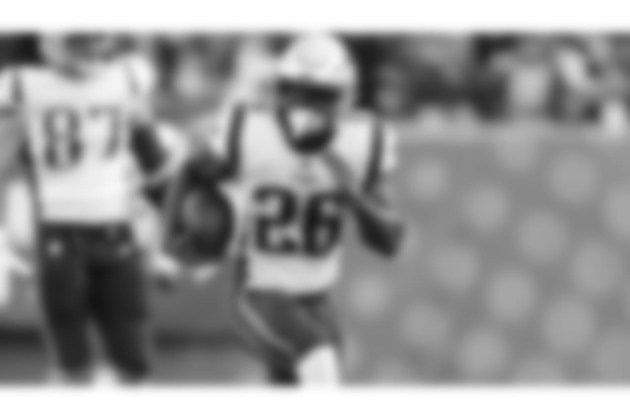 Sony Michel – The first-round rookie’s playoff debut included three touchdowns and 100-plus yards…in the first half. Michel helped balance out the blowout of the Chargers and will be counted on again to help out the passing attack in a much bigger challenge on the road in Kansas City.